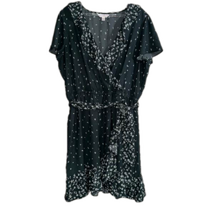 LC Lauren Conrad Midi Faux Wrap Dress